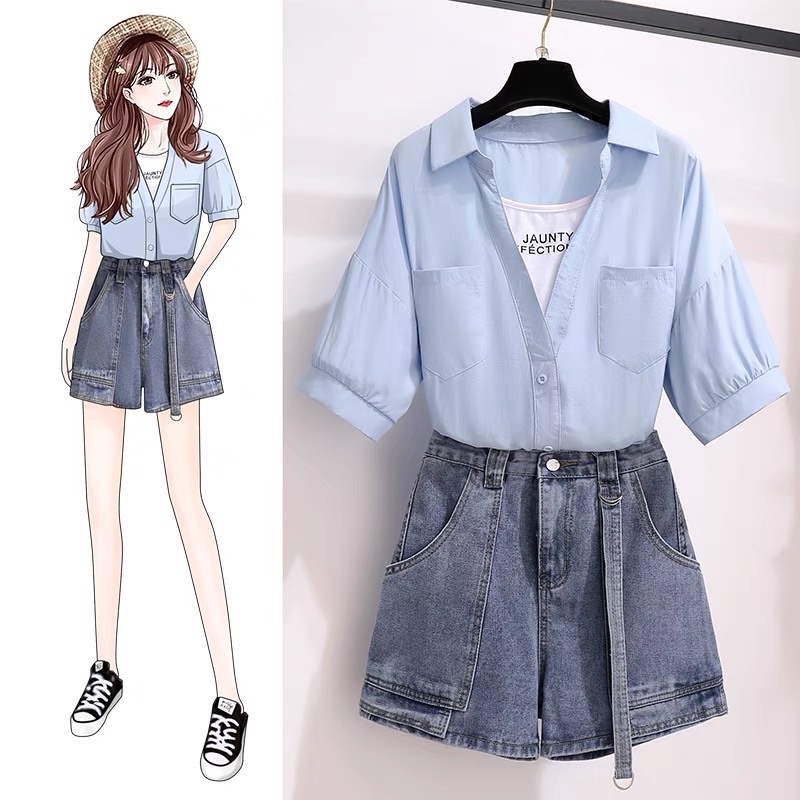 xả thanh lý lẻ size quần sooc jean Quảng Châu chất đẹp