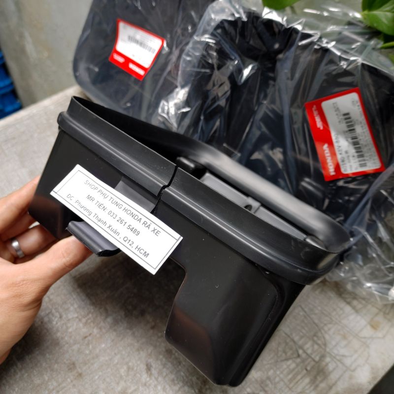 Hộp Yên - Hộp Đồ Nghề Có Viền Cao Su Wave Thái 110 - Future 110 - Wave Alpha - Wave ZX