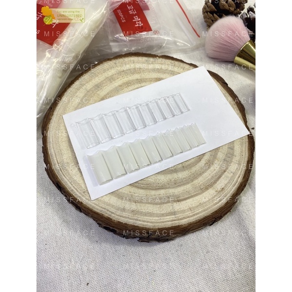 Móng tip tre ( gói ) 500 pcs , móng nối form tre