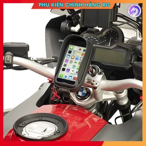 Giá Đỡ Xe Máy Xe Moto Đựng Điện Thoại Chống Nước Cực Tốt Givi S956B 4.7 Inch Hàng Chính Hãng Bảo Hành 1 Năm