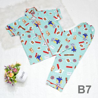 Đồ bộ nữ cao cấp chất vải kate lụa không nhăn, mát mẻ B7