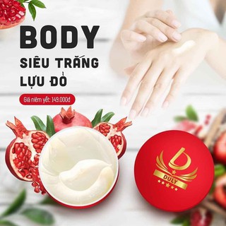 Body dưỡng da Whitening Cream - Body lựu đỏ duly ( chính hãng 100%)