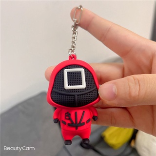 Móc khóa phong cách Squid Game dễ thương