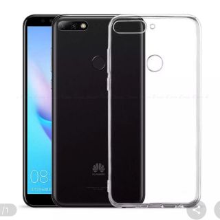 Ốp dẻo Silicon Huawei Y7 Pro 2018 loại tốt - Trong suốt