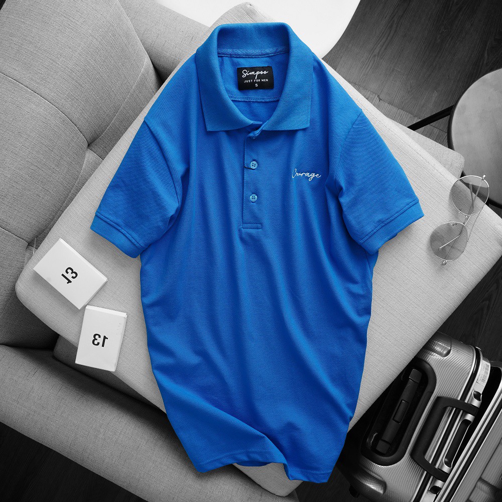 Áo thun Nam cổ bẻ tay ngắn - B044