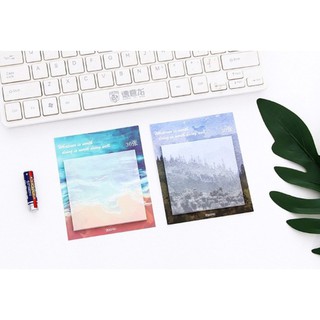 Giấy note (Sticky note) - Chủ đề Oil painting
