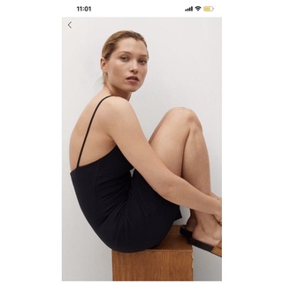 Đầm body MNG hở lưng dư xịn