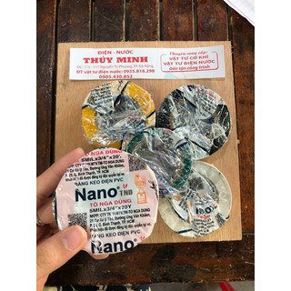 Băng keo điện Nano Tô Nga Dũng (lớn 20Y) (đủ màu)