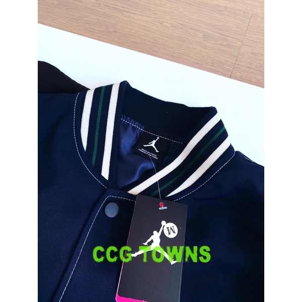 Áo khoác bomber Air Jordan Wings thêu nổi cao cấp