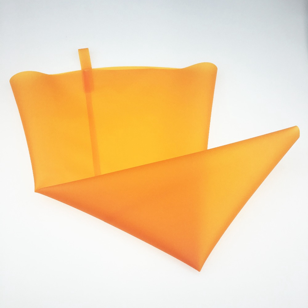 LONTIME Reusable Silicone Pastry Bag DIY Cream Cake Nozzle Bag Bake Tool