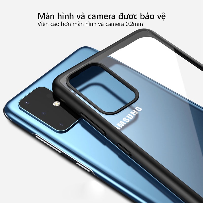 Ốp lưng IPAKY Samsung S20 / S20+ / 20 Ultra Viền TPU, Mặt lưng trong, Mỏng và nhẹ