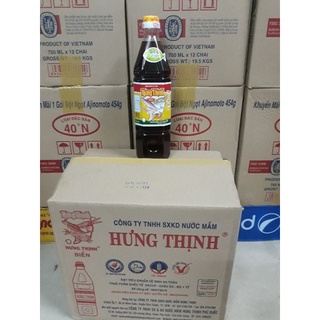 Nước mắm Hưng Thịnh thùng 12 chai 900 ML