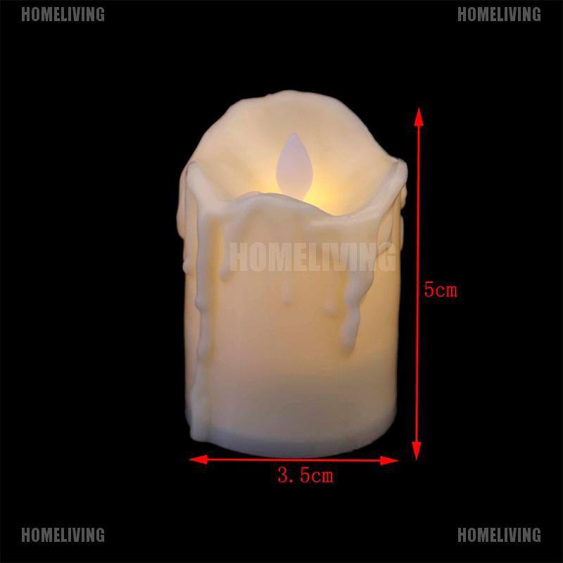 1 Đèn Led Hình Cây Nến Chạy Bằng Pin Dùng Trang Trí Tiệc Cưới / Giáng Sinh