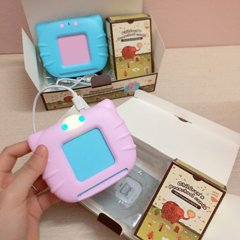 Máy đọc thẻ từ vựng tiếng anh Flashcard 224 từ vựng cho bé - Không Sóng Điện Từ