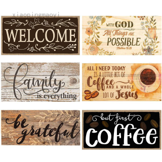 1 Bảng Gỗ Treo Cửa In Chữ Tình Bạn Trang Trí