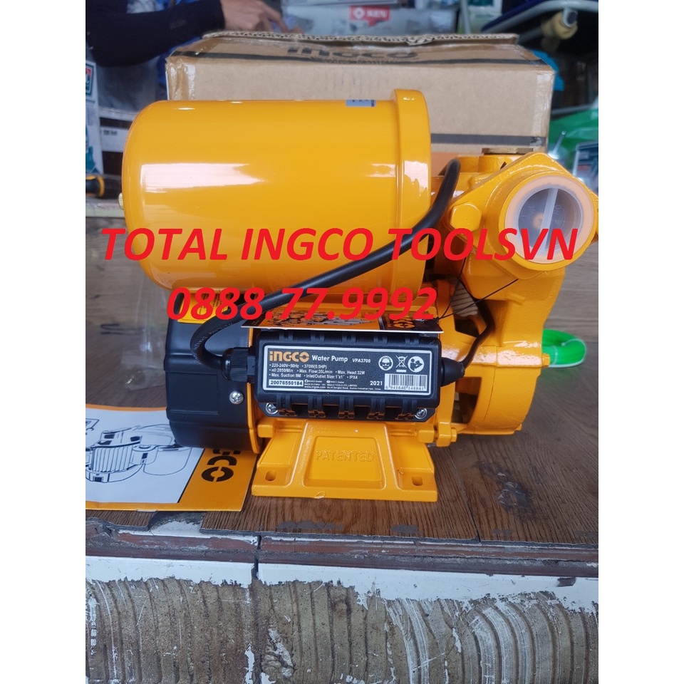 Máy bơm nước tự mồi INGCO VPA3708