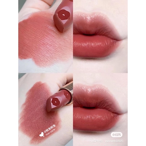 Charlotte Tilbury Bridal Lipstick New Collection 2020- Màu Mrs Kisses unbox