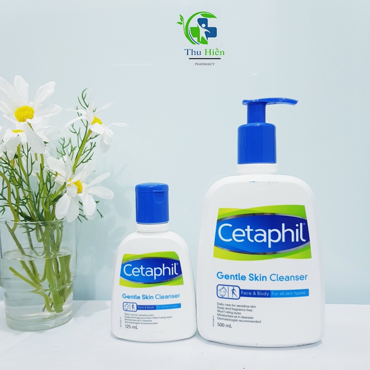Sữa rửa mặt cetaphil gentle skin cleanser 500ml làm sạch da và dịu da