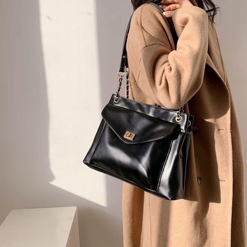 Túi Da Bản Lớn Bagic