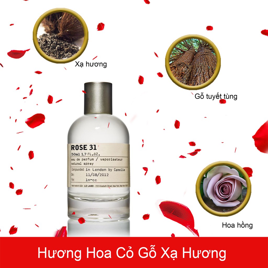 Nước Hoa Le LaBo Rose 31 Chai 10ml | BigBuy360 - bigbuy360.vn