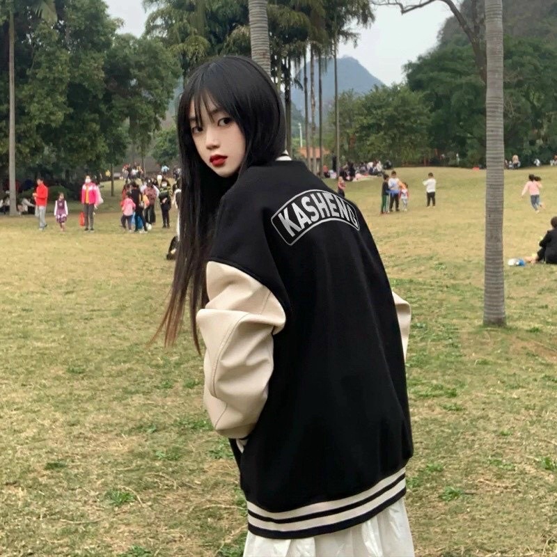 [Ảnh Thật] Áo Bomber Dù Kasheng Unisex Nam NữÁo Khoác Dù 2 Lớp In Sắc Nét