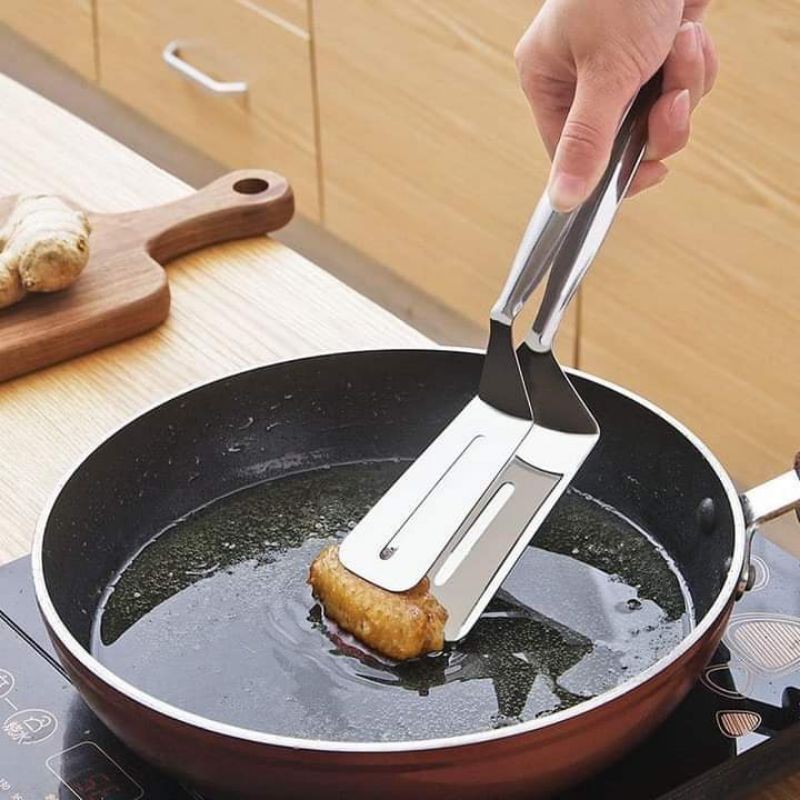 kẹp gắp thức ăn bằng inox
