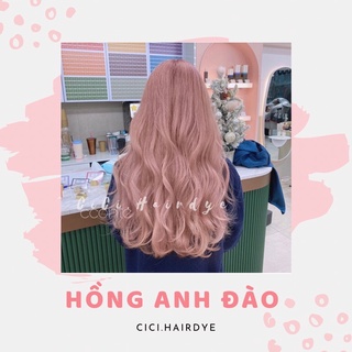 [ PHẢI TẨY] Hồng Anh Đào( TẶNG KÈM TRỢ NHUỘM + găng tay)