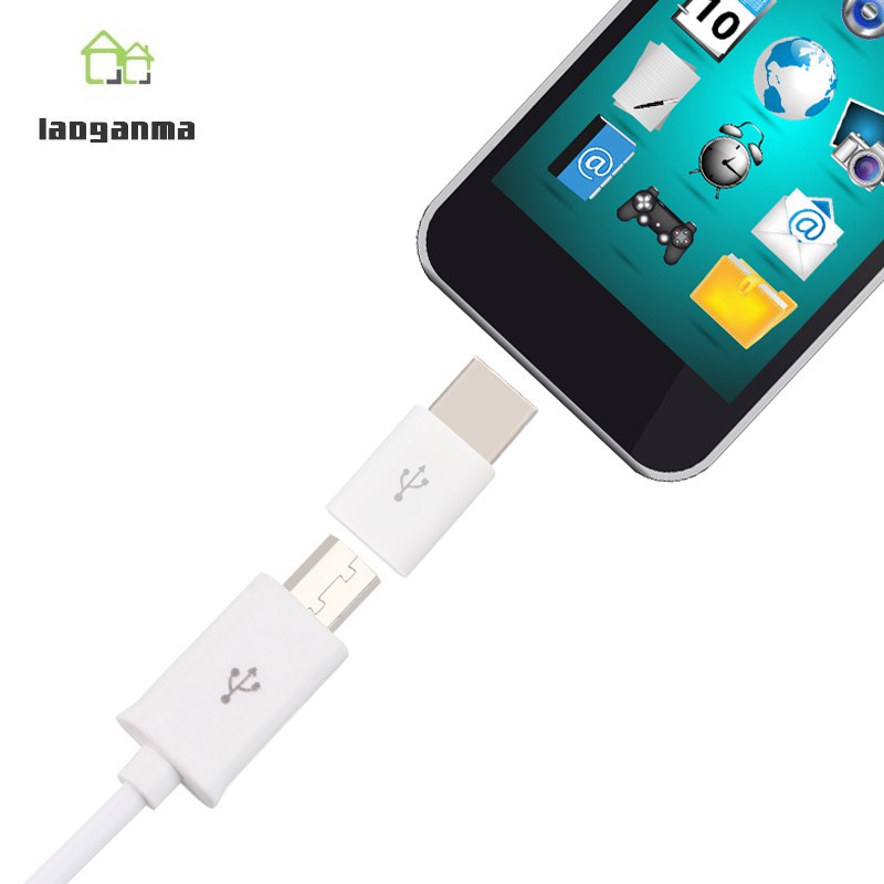 Đầu Chuyển Đổi Từ Micro Usb Sang Type-C