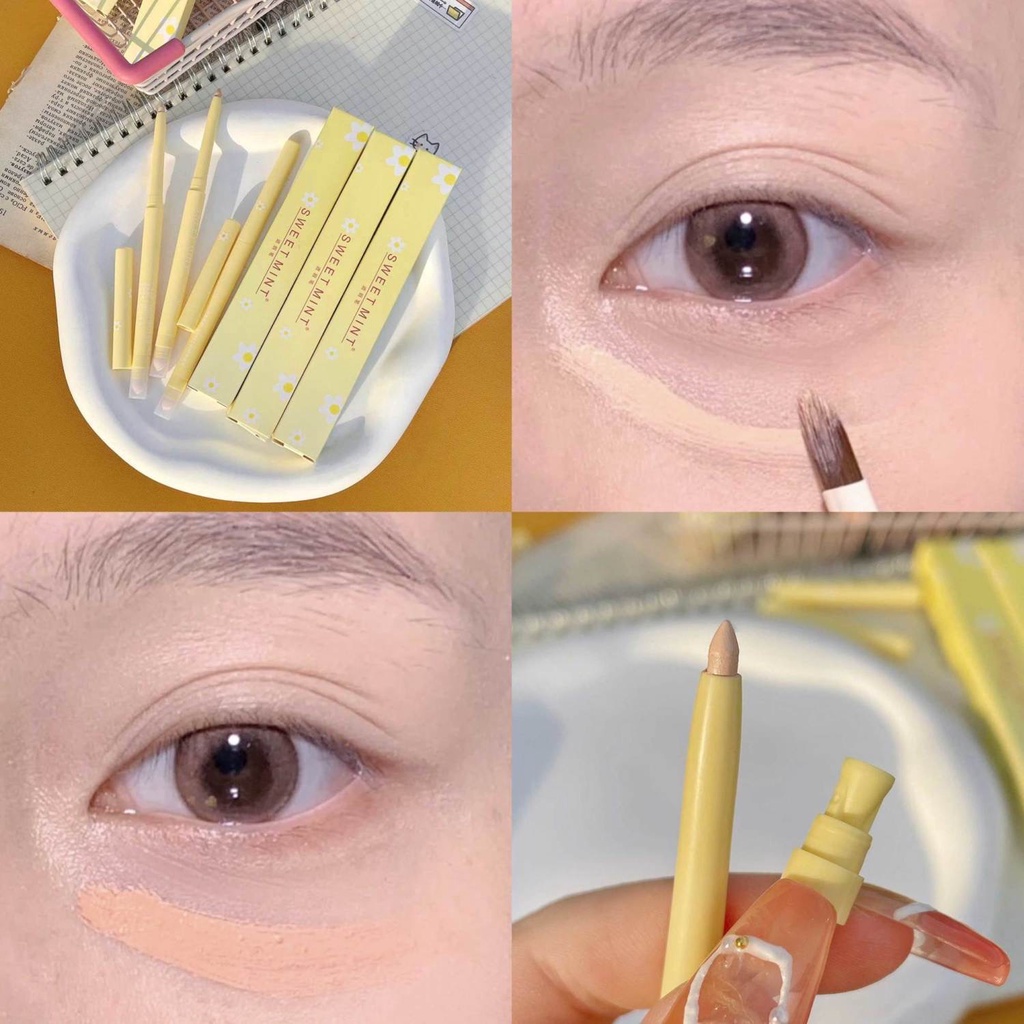 Thỏi Phấn Bắt Sáng Và Tạo Khối Hai Đầu Chống Thấm Nước Hiệu Ứng Lì