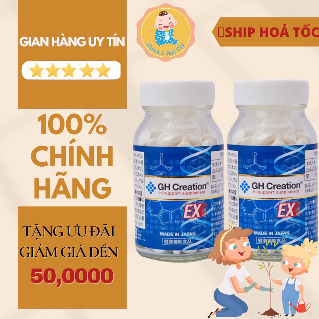 Viên uống hỗ trợ tăng chiều cao GH CREATION EX 270 viên