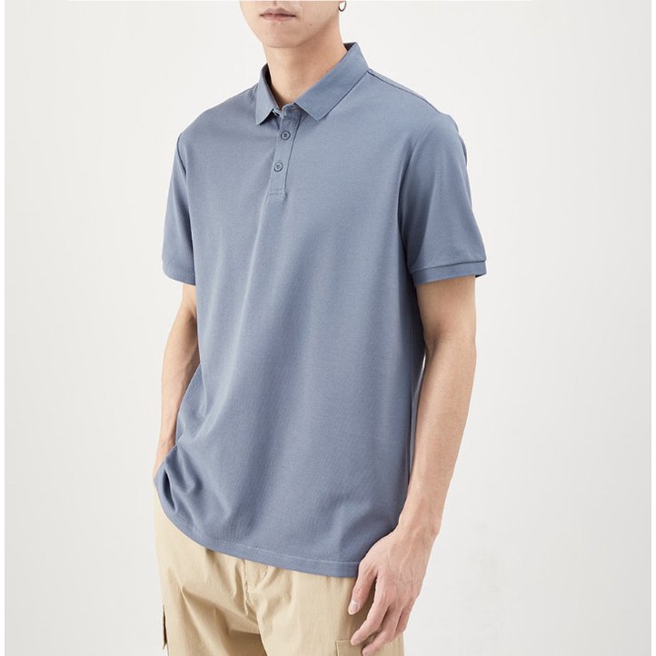 Áo polo trơn nam nữ ngắn tay basic, áo phông nam cổ bẻ chất vải cá sấu cực thoáng mát 07