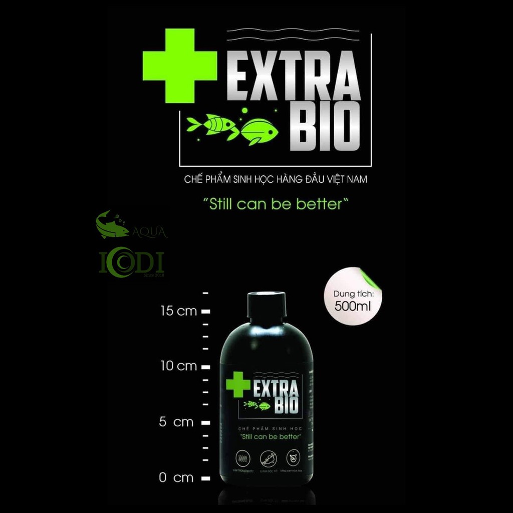 Chế phẩm sinh học Extra Bio cho bể cá cảnh