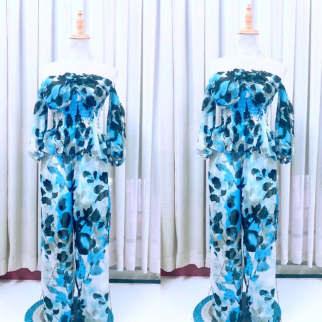 Sale set bộ hoa xamh siêu đẹp mẫu mới về tại shop