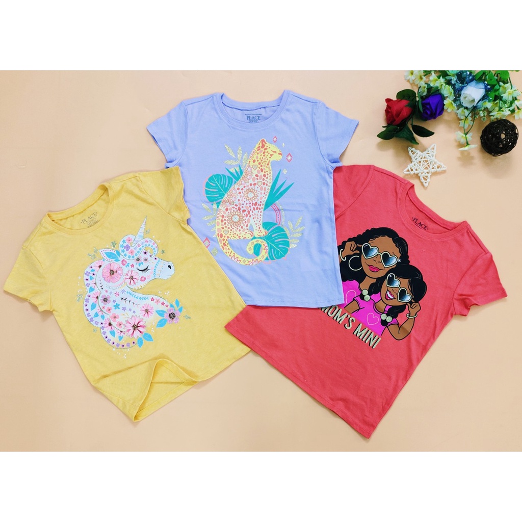 Áo Thun Hàng Xuất Size Đại Hãng Place Bé Gái