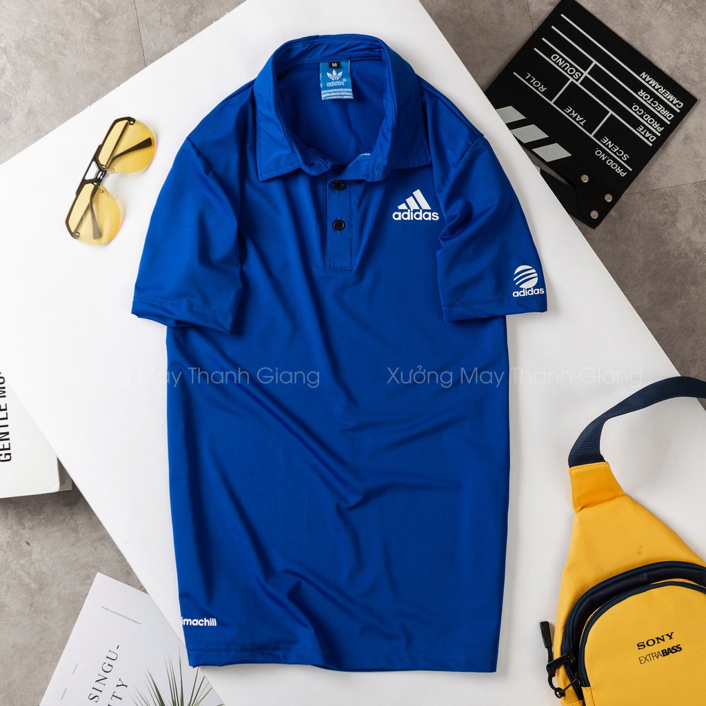 ÁO THỂ THAO NAM THUN LẠNH TRƠN - CÓ CỔ 2021 | BigBuy360 - bigbuy360.vn