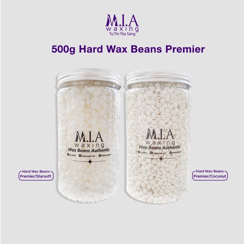 Hộp 500gr Sáp Wax Lông Premier Siêu Bám Lông