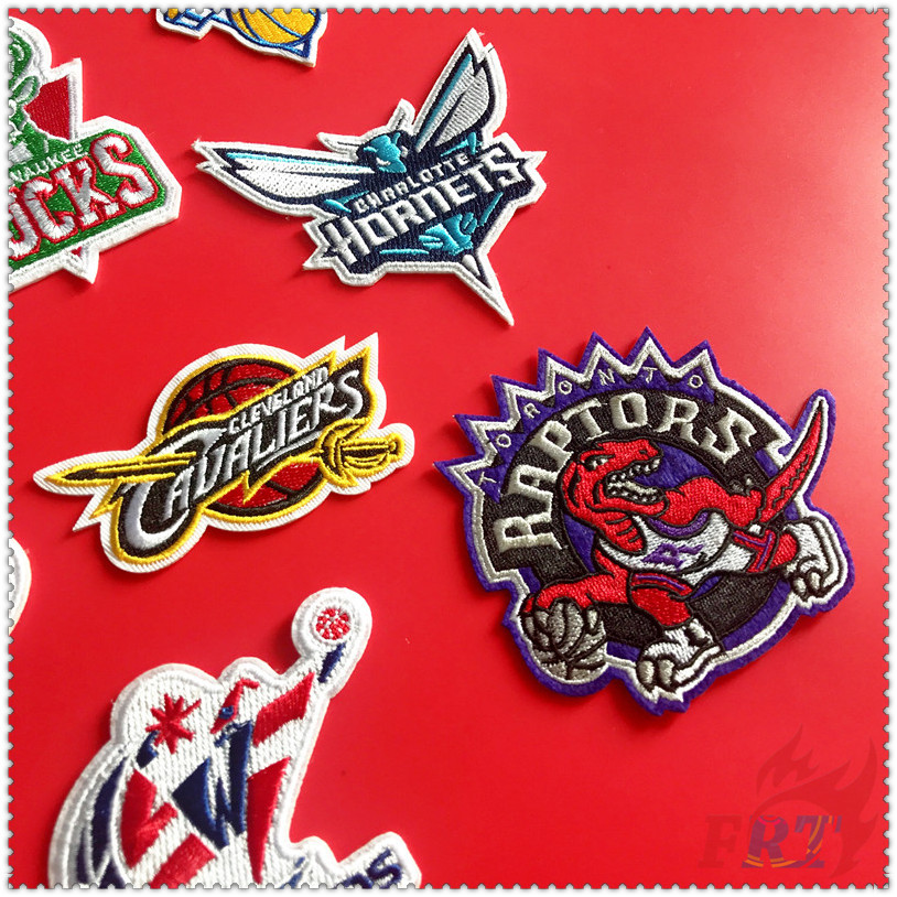 Sticker Ủi Thêu Logo Đội Bóng Rổ Nba