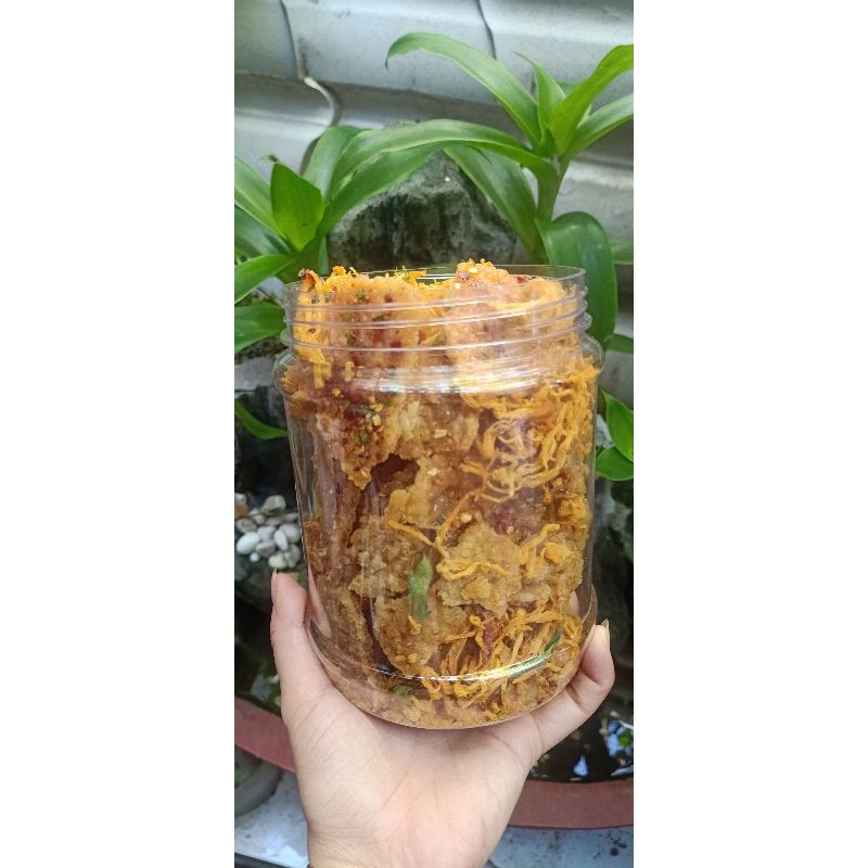 Hủ 500gr cơm cháy khô gà