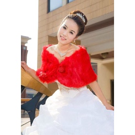 Áo choang lông cho cô dâu mùa đông- Giá chỉ 100k | BigBuy360 - bigbuy360.vn