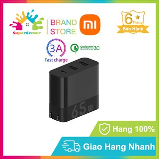 Củ sạc 65w Xiaomi ZMI HA835 HA832 chuẩn PD 3 cổng Cốc sạc nhanh 5.0V 3.6A