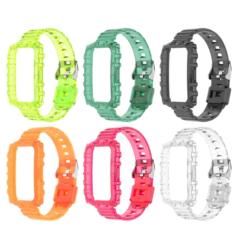 Dây Đeo Thay Thế Cho Đồng Hồ Thông Minh Xiaomi Mi Band 7 Pro + Ốp Mềm Chống Mồ Hôi