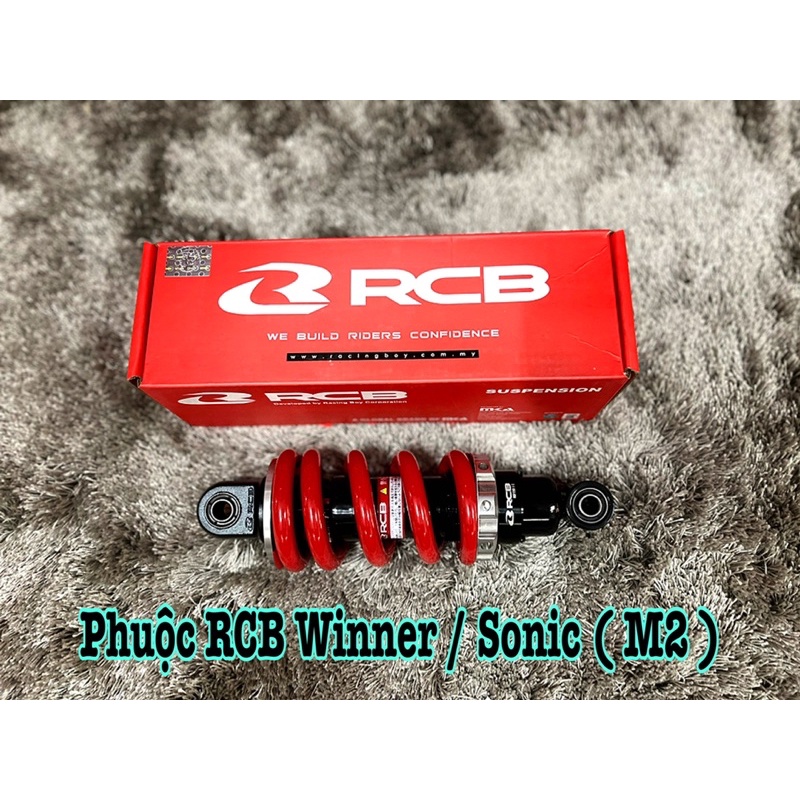 Phuộc RCB M2 Winner / Sonic ( Chính Hãng RCB ) Màu Đỏ &gt;&gt;&gt;&gt;