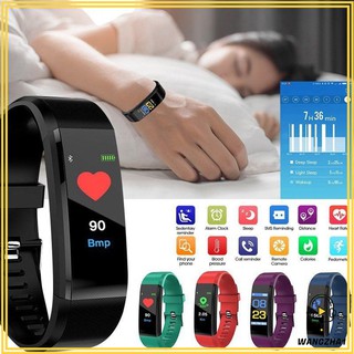 Đồng hồ thể thao thông minh đo huyết áp đếm bước và giấc ngủ 115 Plus
