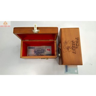 Hộp đựng tiền tiết kiệm mẫu Tom và Jerry