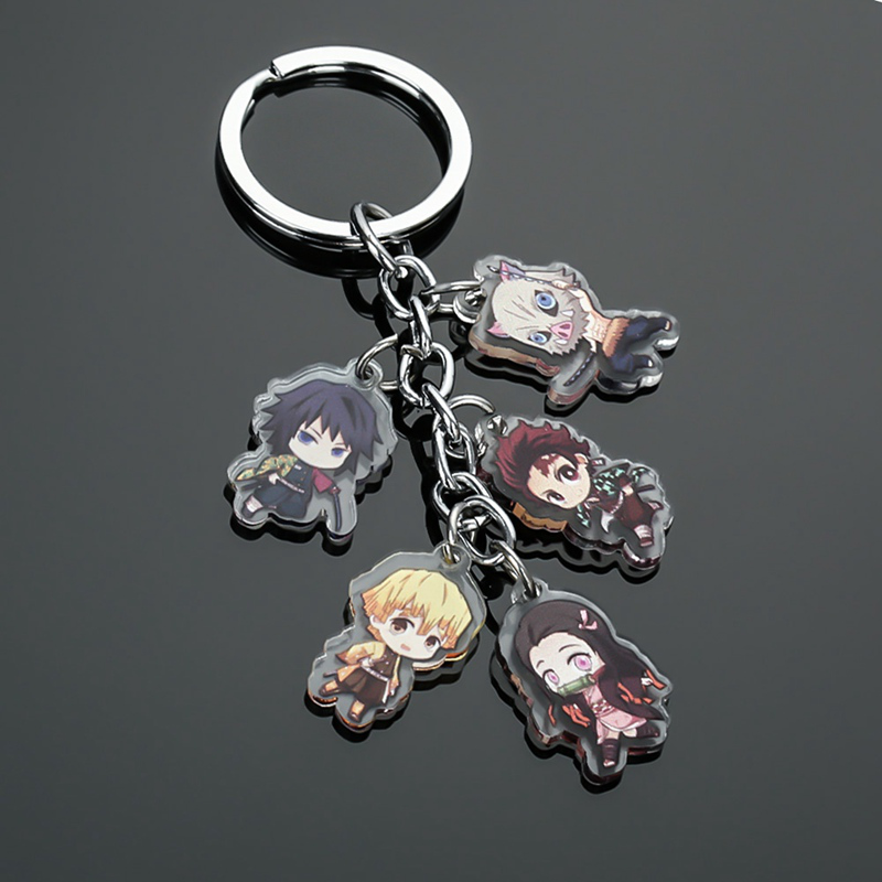 Móc Khóa Nhân Vật Anime Xinh Xắn