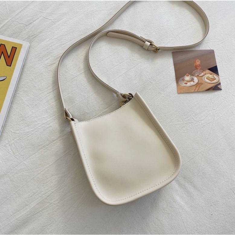 Túi xách đeo chéo nữ mini nhỏ basic đựng điện thoại đi chơi - Túi xinh mint store ME