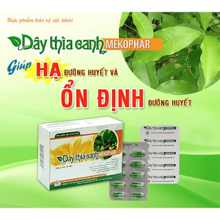 Viên uống tiểu đường Dây Thìa Canh Mekophar - Ngăn ngừa biến chứng tiểu đường - đường máu cao