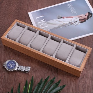 Khay đựng đồng hồ ,Hộp đựng đồng hồ trưng bày 10 chiếc bằng gỗ sang trọng