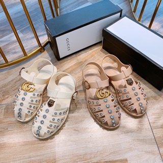 Sandal dép rọ nhựa G đá hàng đẹp fullbox