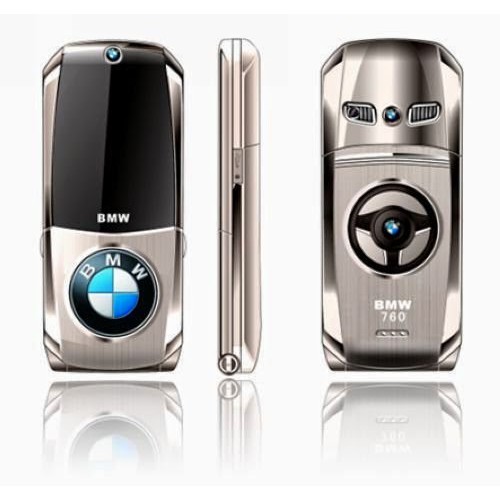 Điện thoại nắp gấp BMW 760 - Sự lịch lãm từ cảm hứng siêu xe, vỏ là thép nguyên khối